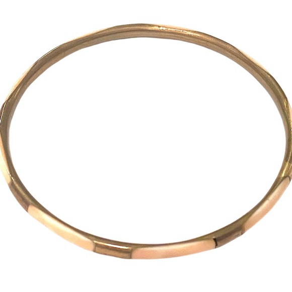 Vintage Inlaid Shell Bracelet - Picture 2 of 2